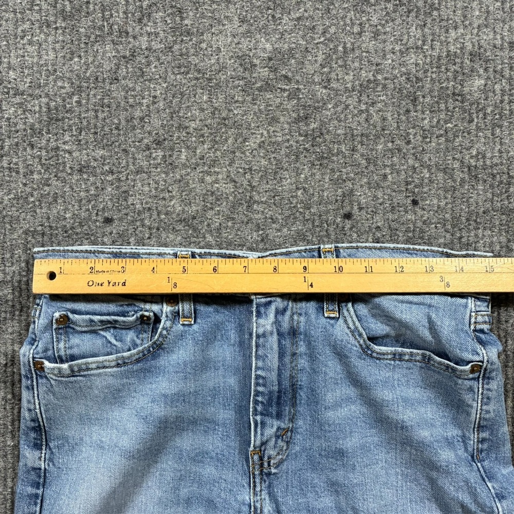 Levi's 510 Mens Skinny Jeans Size 32x32 Light Wash Stretch Denim Mid Rise - Picture 7 of 13